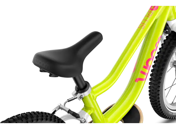 Woom GO 1 PLUS dětské odrážedlo neon lime