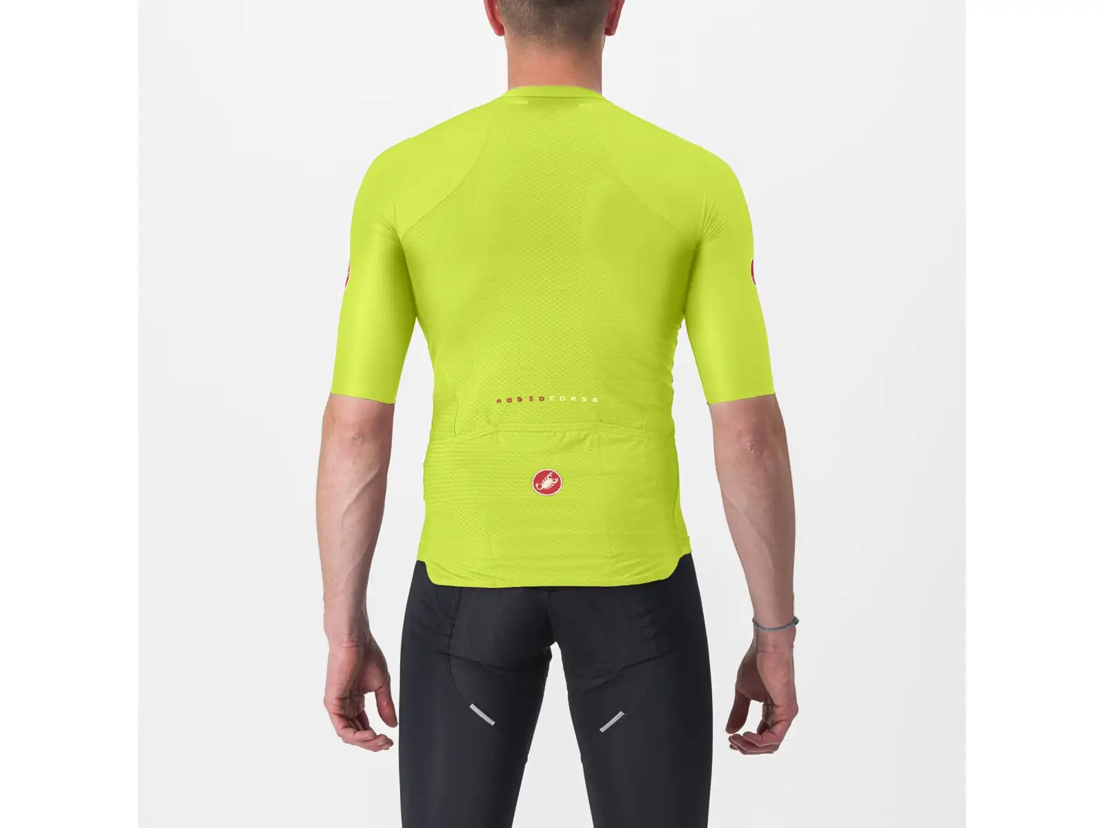 Castelli Aero Race 6.0 pánský dres krátký rukáv Electric Lime