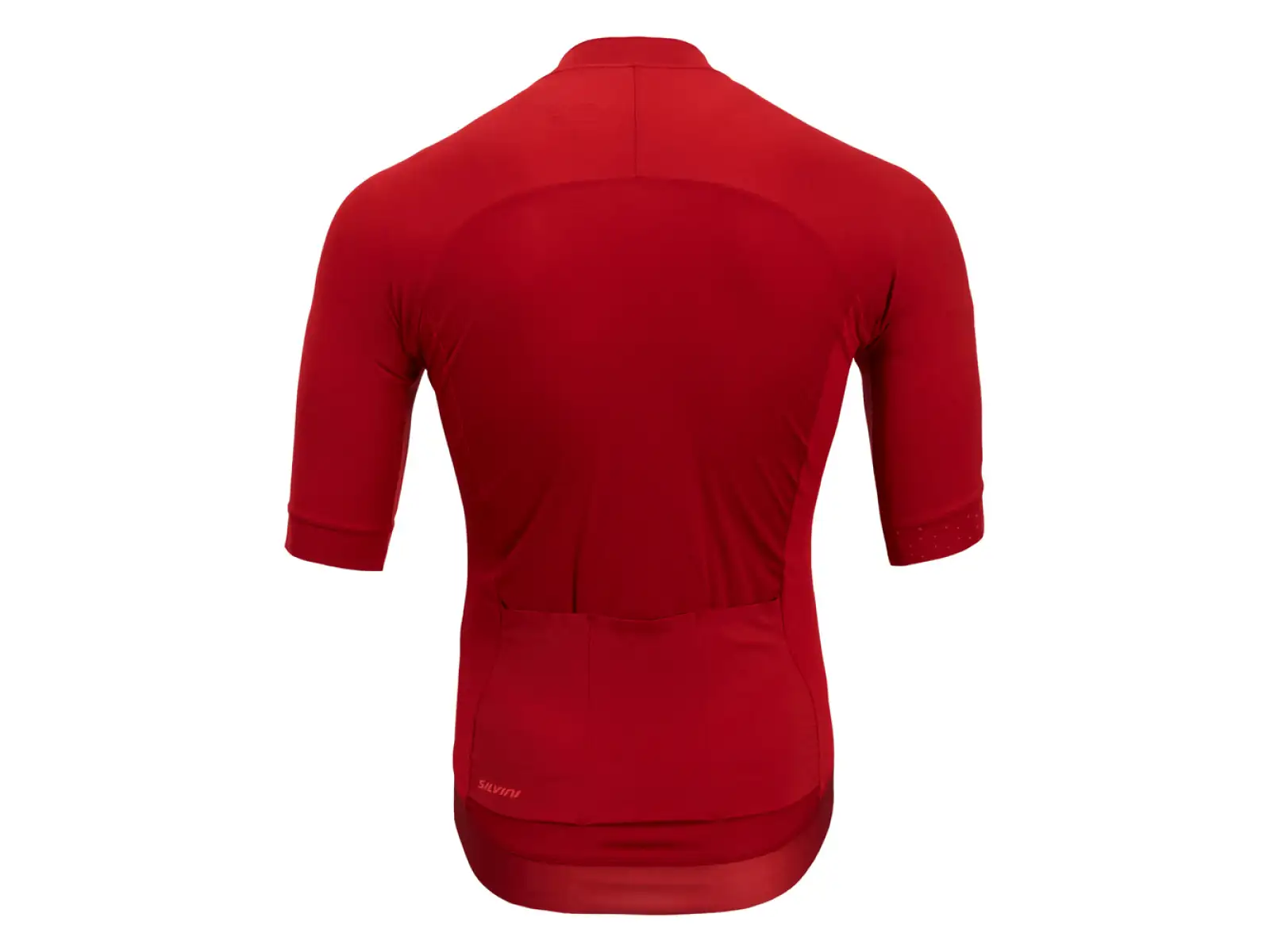 Silvini Ansino pánský dres krátký rukáv merlot/red