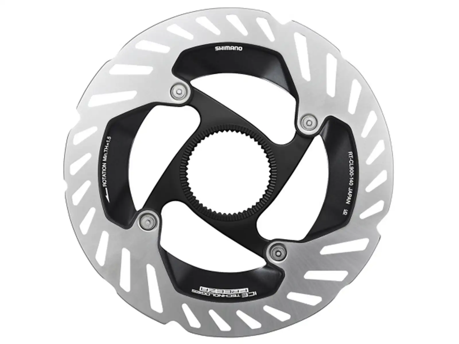 Shimano RT-CL900 brzdový kotouč 203 mm, center lock, Ice Tech, vnější lock ring