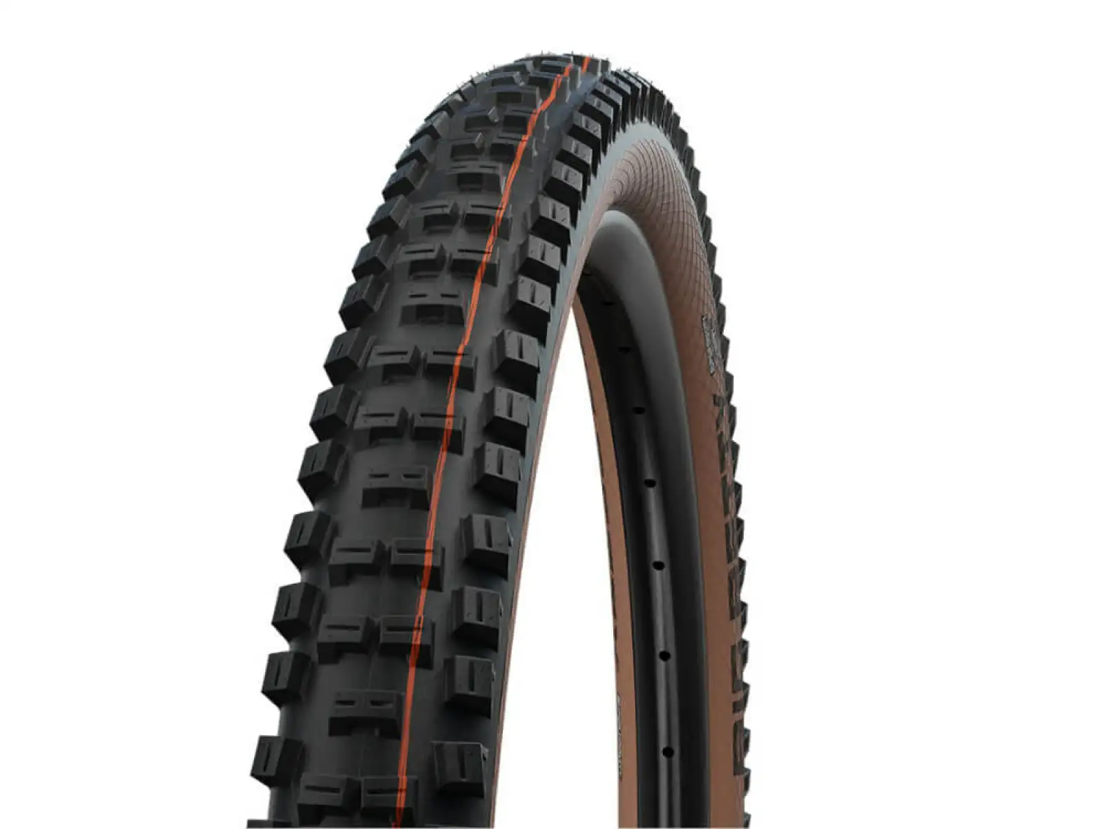 Schwalbe Big Betty Super Gravity Addix Soft TLE E-50 29x2,40" MTB plášť kevlar černá/hnědá