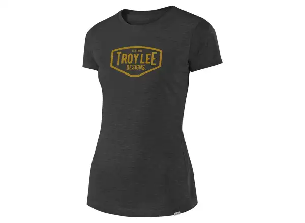 Troy Lee Designs Women Motor Oil Tee dámské tričko krátký rukáv Asphalt vel. S