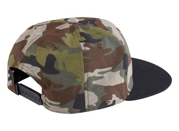 Troy Lee Designs Slice Snapback kšiltovka Camo Green/Black