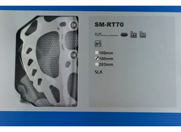 Shimano SLX SM-RT70S CL brzdový kotouč 160mm