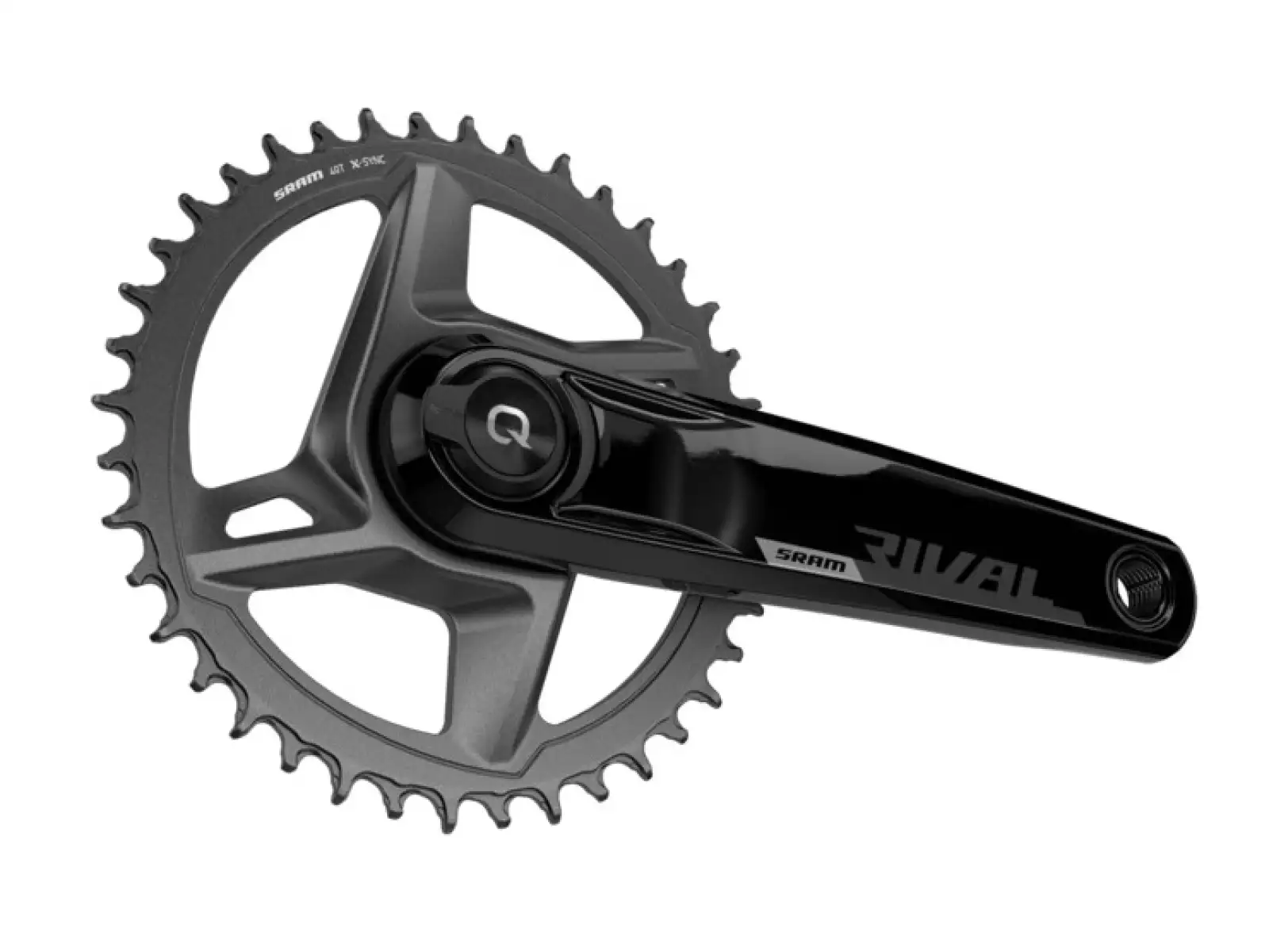 Sram Rival 1 AXS D1 DUB Wide 46 zubů silniční kliky s Powermetrem