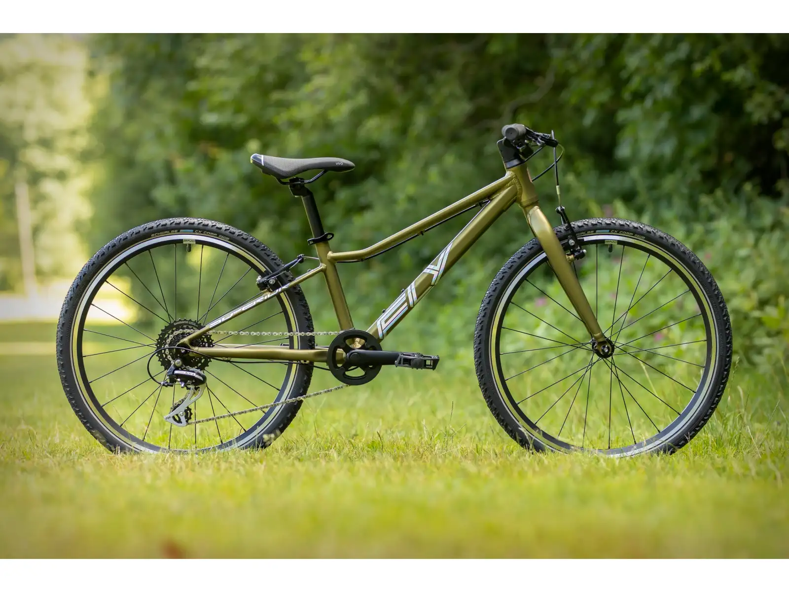 Superior F.L.Y. 24 DB Matte Olive Metallic/Hologram Chrome dětské kolo