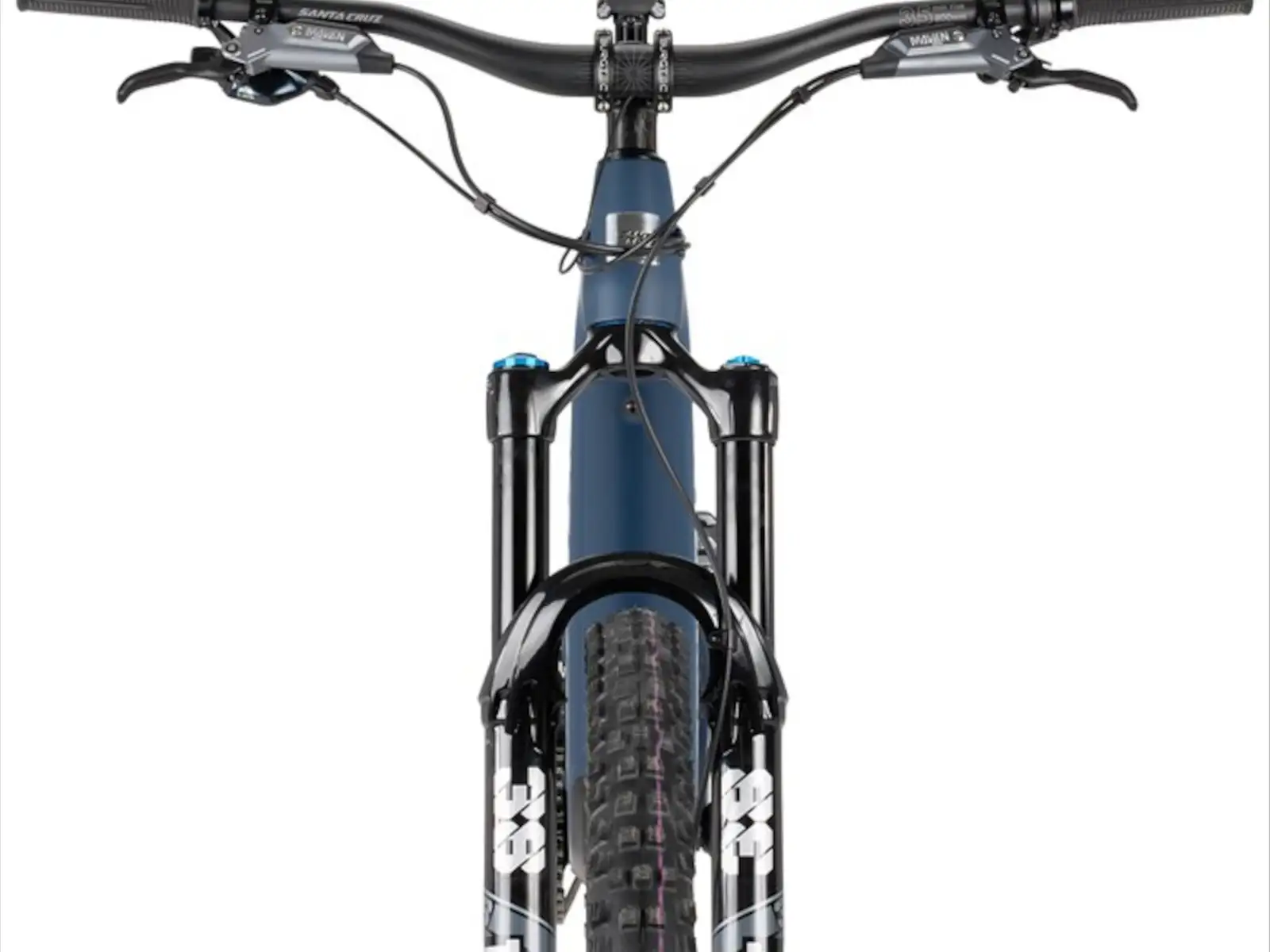 Santa Cruz Heckler SL 1 C MX Stout celoodpružené elektrokolo Matte Dark Blue