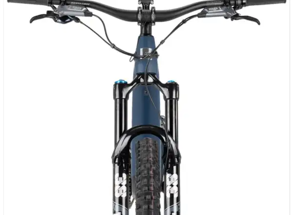 Santa Cruz Heckler SL 1 C MX Stout celoodpružené elektrokolo Matte Dark Blue