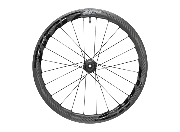 Zipp 353 NSW Carbon Tubeless CenterLock zadní zapletené kolo ořech Shiamno HG11