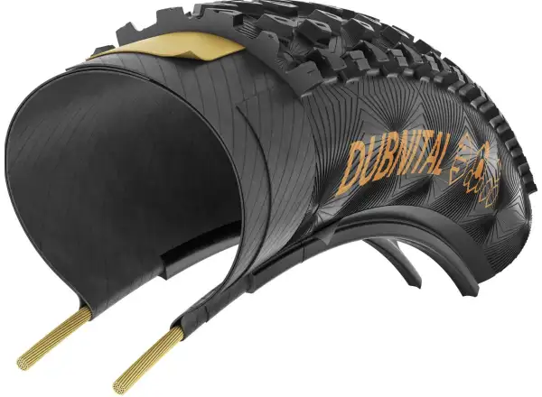 Continental Dubnital Race Rapid MTB plášť 60-622 kevlar černá/transparent