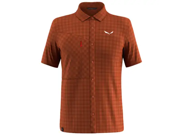 Salewa Puez Dry pánská košile Bombay Brown
