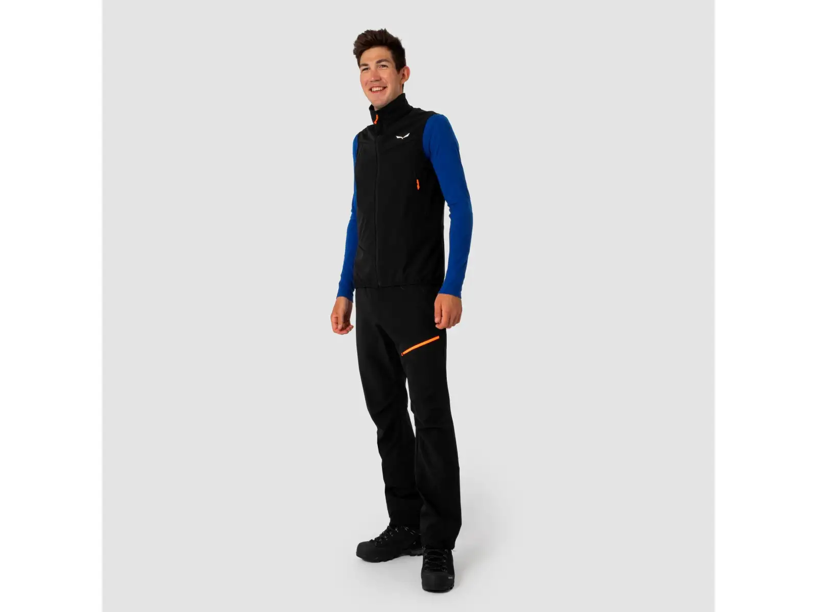 Salewa Sella Durastretch Light pánské kalhoty Black Out