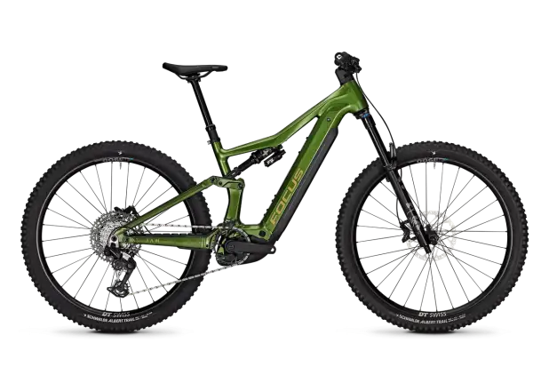 Focus JAM 9 600Wh celoodpružené elektrokolo Sprucegreen / Mossgreen