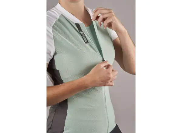 Mavic Aksium dámský dres krátký rukáv Mint/White VZOREK