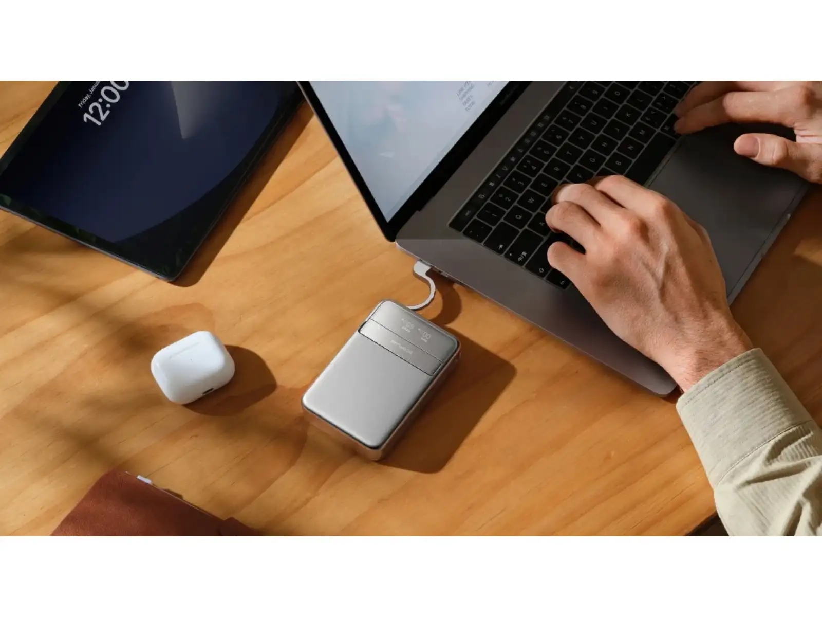 EcoFlow RAPID 5 000 mAh magnetická powerbanka světle modrá