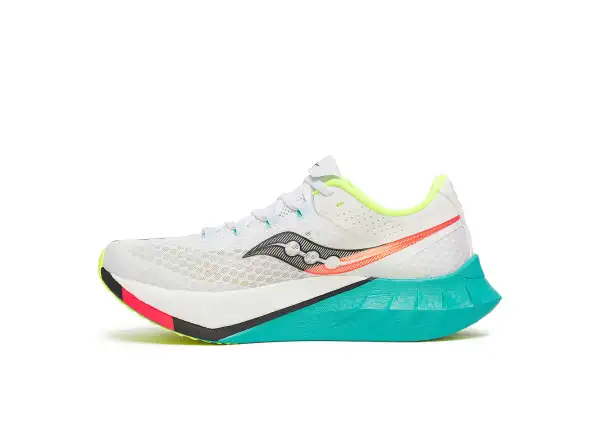 Saucony Endorphin Pro 4 pánská běžecká obuv white/mutant