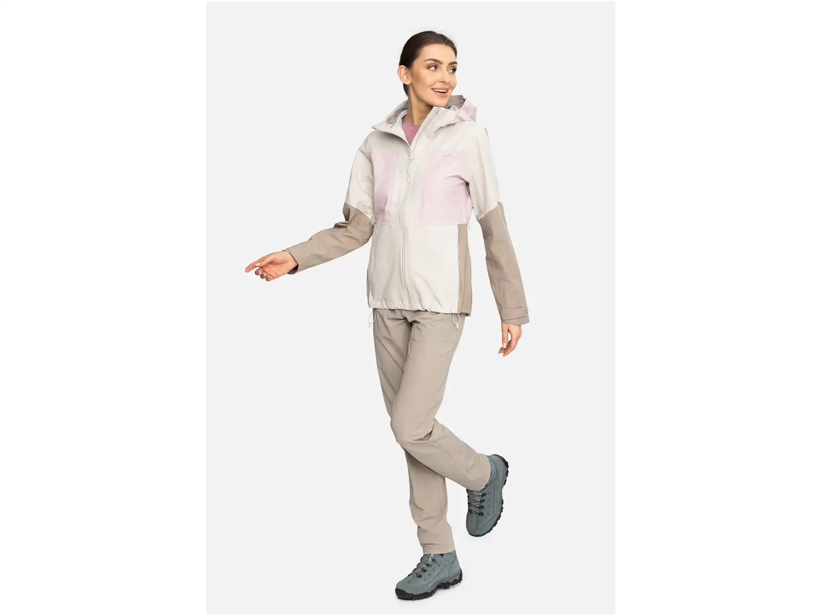 Viking Numani dámská bunda Beige/Light pink
