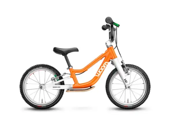 Woom 1 Plus Flame Orange 14" dětské odrážedlo
