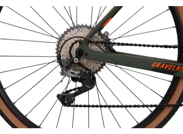 Rock Machine Gravelride CRB 900 khaki/oranžová gravel kolo