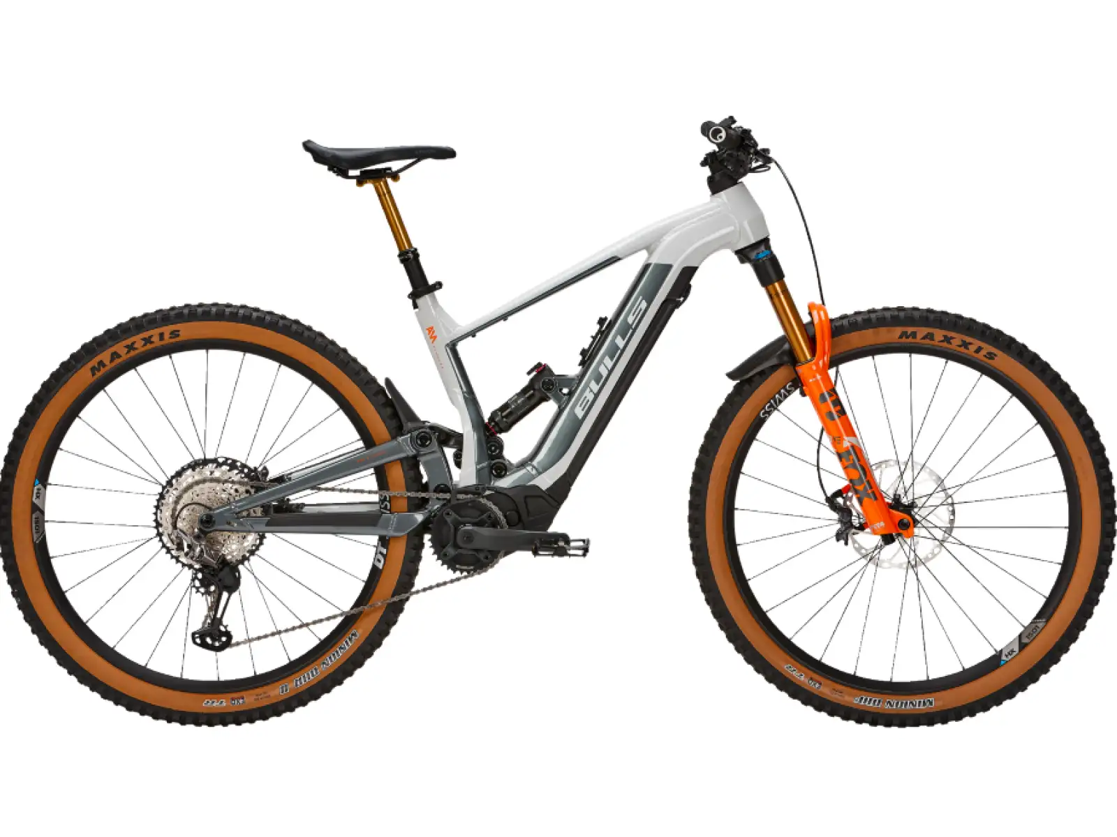 Bulls E-Stream EVO AM6 925 Wh celoodpružené elektrokolo Light Grey/Grey/Black