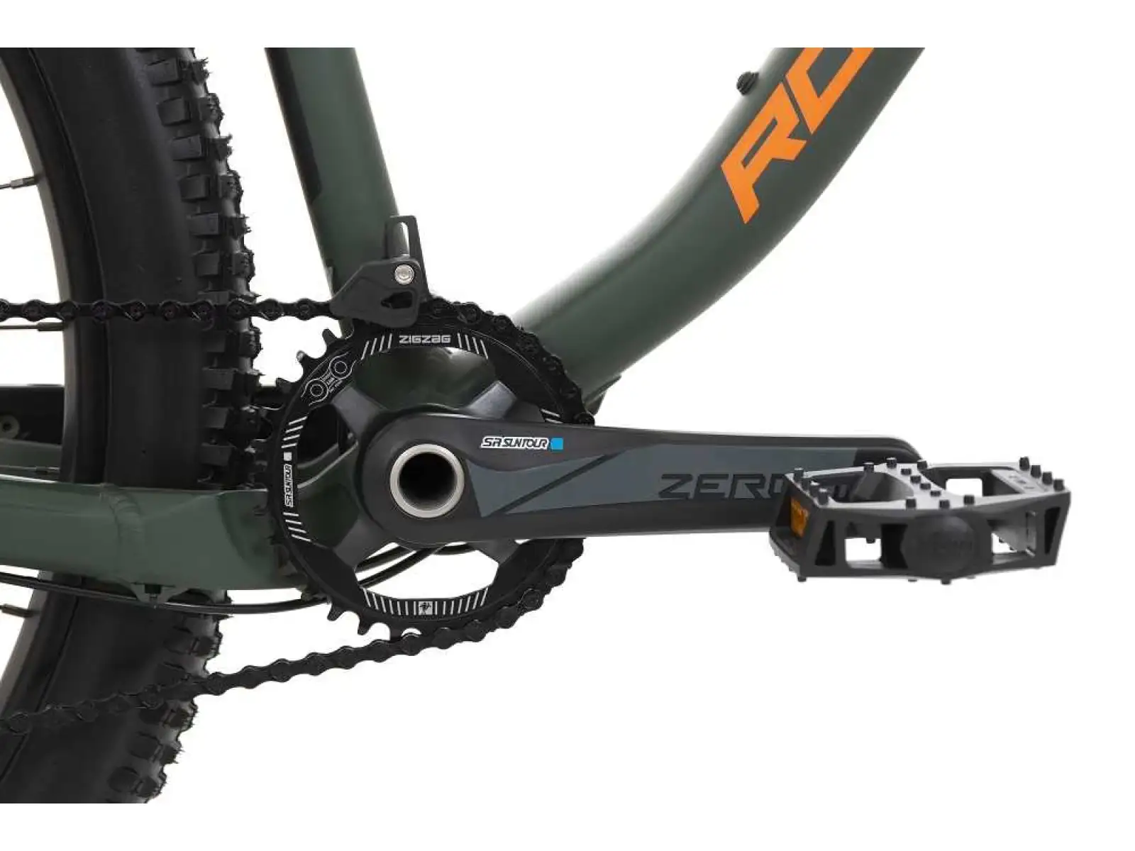 Rock Machine Blizz TRL 40-29 horské kolo LTD/Matte Khaki/Neon Orange/Black