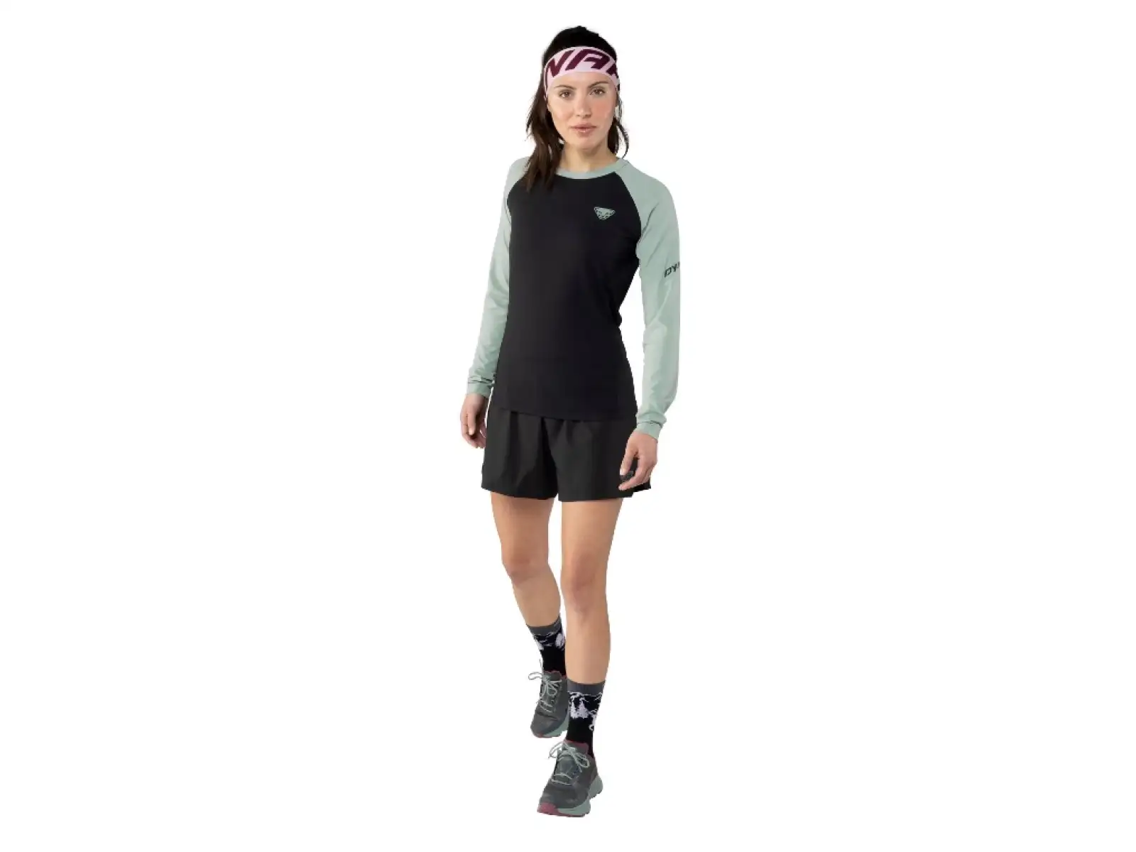 Dynafit Alpine Pro dámské triko dlouhý rukáv Black Out/Jadelite