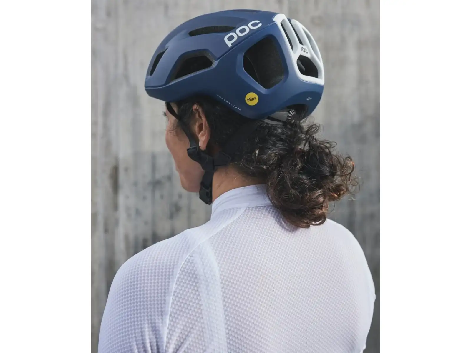 POC Ventral Air MIPS přilba Lead Blue Matt