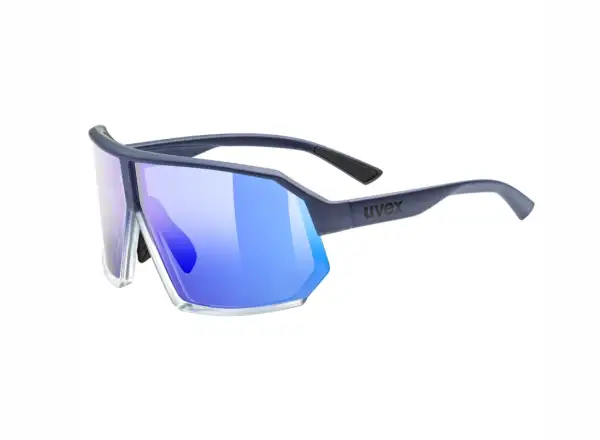 Uvex Sportstyle 237 brýle Met Blue/Clear/Mirror Blue