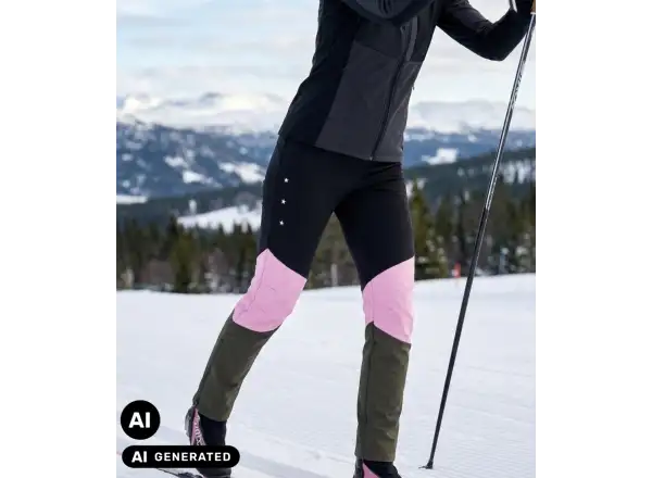 Maloja NaninaM. dámské kalhoty Deep Black Multi