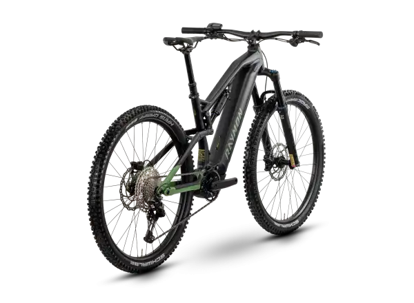 Raymon Trailray 150 celoodpružené elektrokolo black/resedagreen/citron