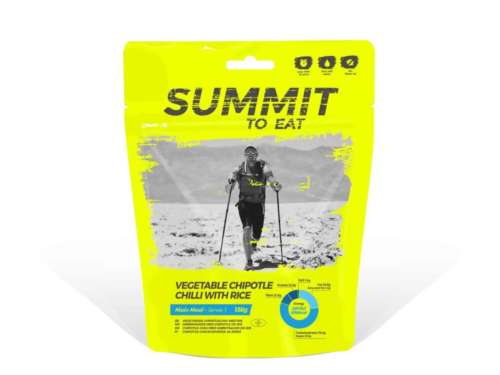 Summit To Eat dehydrované jídlo Vegetariánské Jalapeño s rýží 136 g