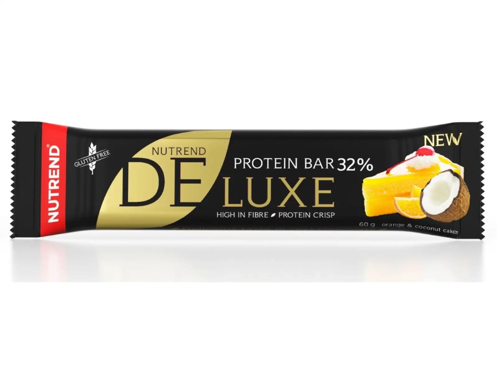 Nutrend Deluxe Protein Bar tyčinka 60g pomerančovo-kokosový koláč