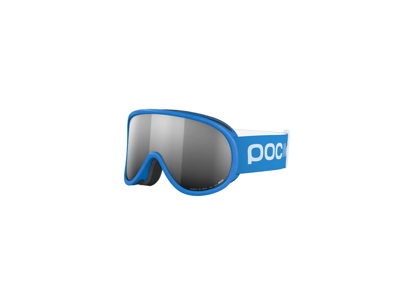 POC POCito Retina dětské lyžařské brýle Fluorescent Blue/Partly Sunny Silver