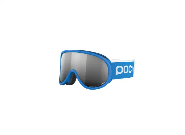 POC POCito Retina dětské lyžařské brýle Fluorescent Blue/Partly Sunny Silver