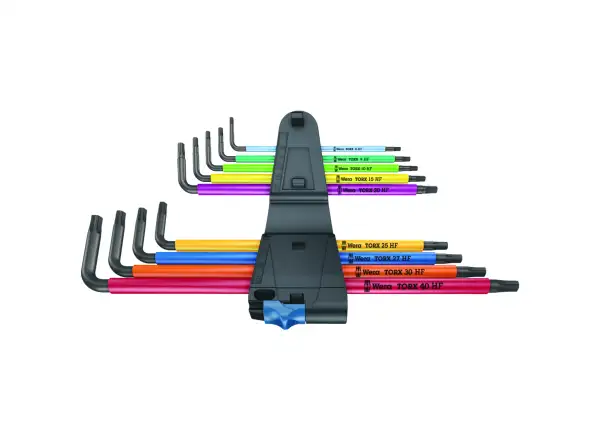 Wera 967/9 TX XL Multicolour HF 1 TORX L-klíče dlouhé s přidržením sada 9 ks