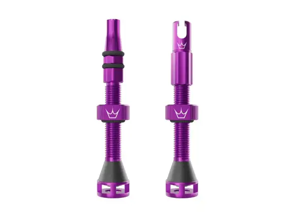 Peatys Holeshot Fast Flow bezdušové ventilky 42 mm Violet