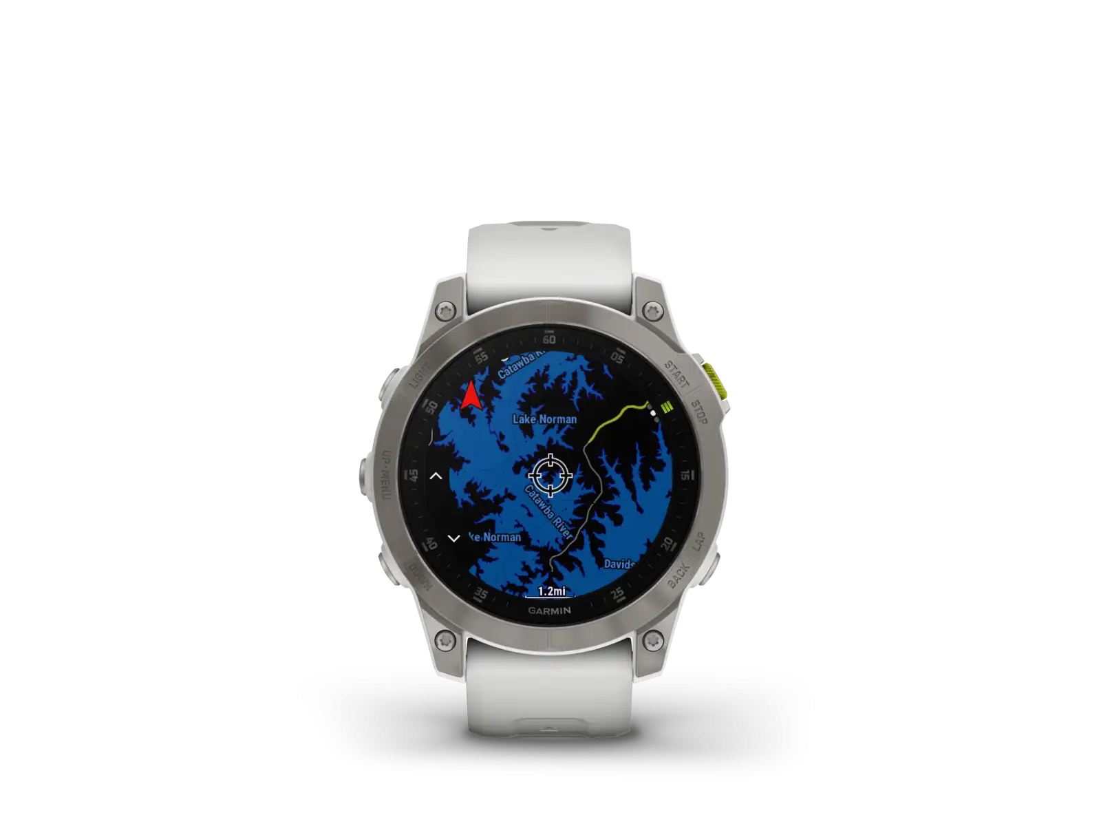 Garmin epix Gen 2 Sapphire Edition chytré hodinky Titanium/White