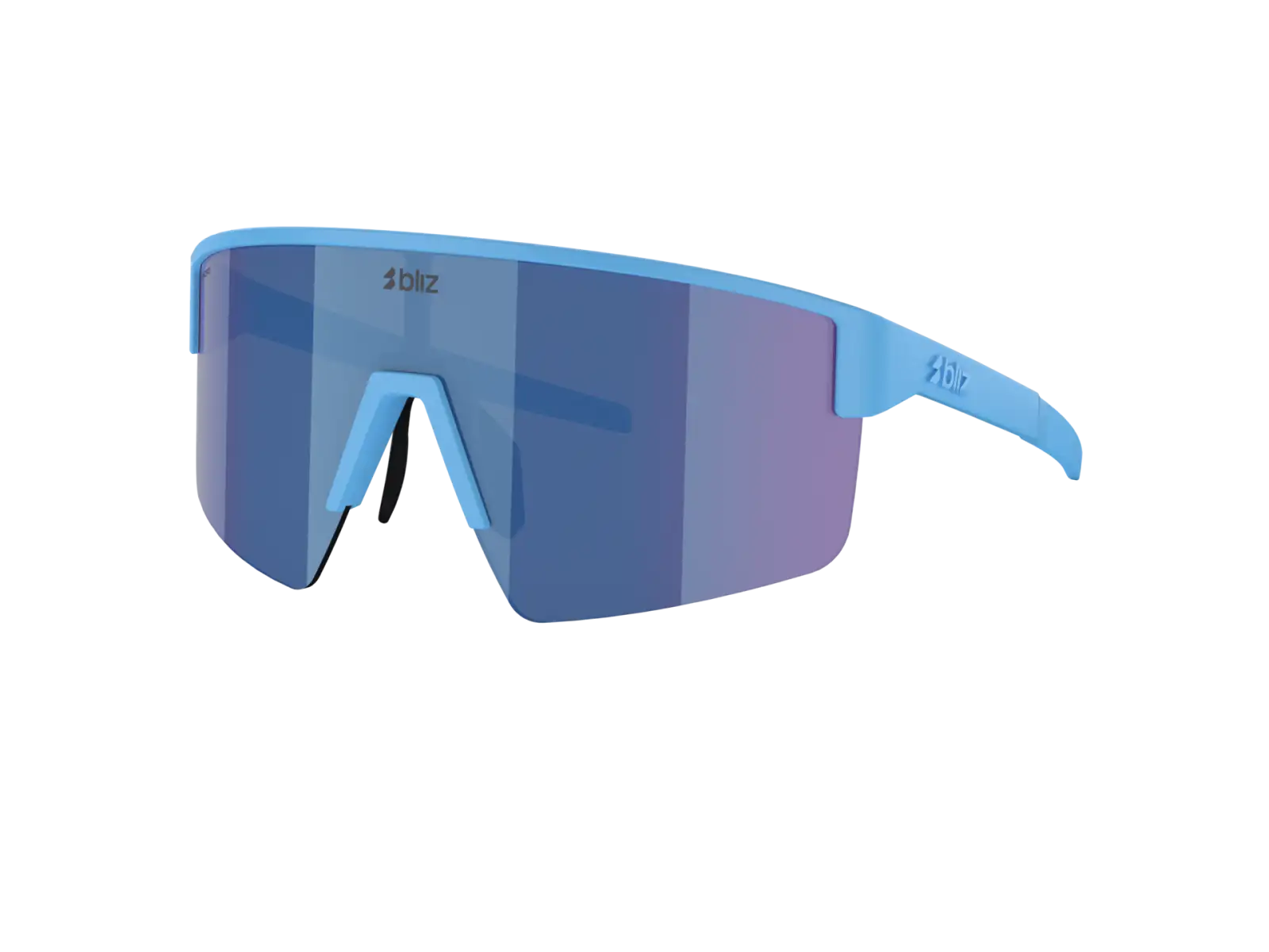 Bliz P004 sluneční brýle Matte Blue/Grey Blue Mirror