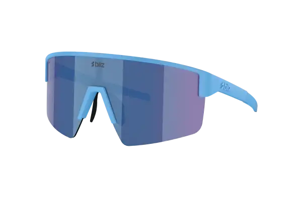 Bliz P004 sluneční brýle Matte Blue/Grey Blue Mirror