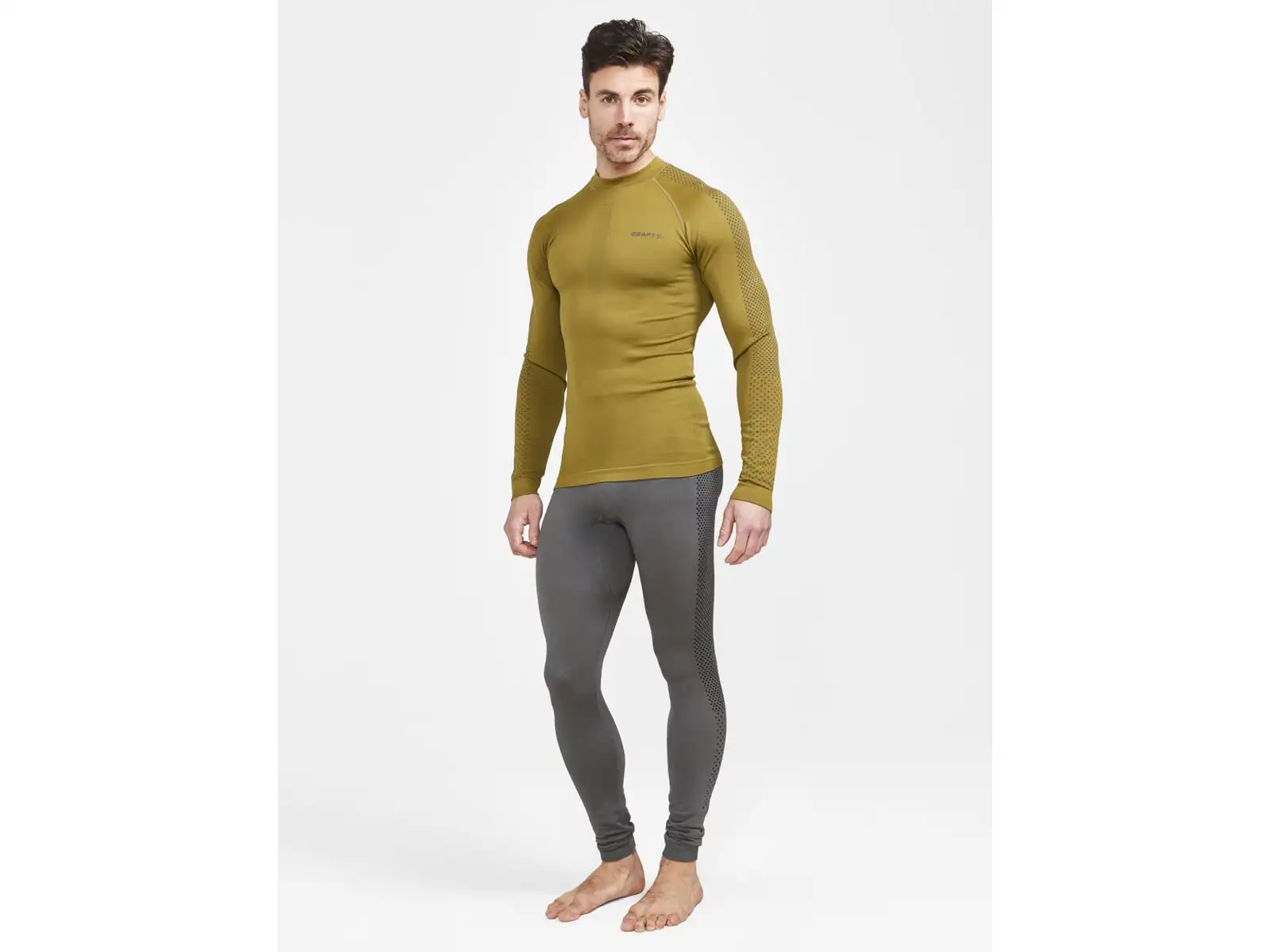 Craft ADV Warm Intensity pánské spodní kalhoty šedá