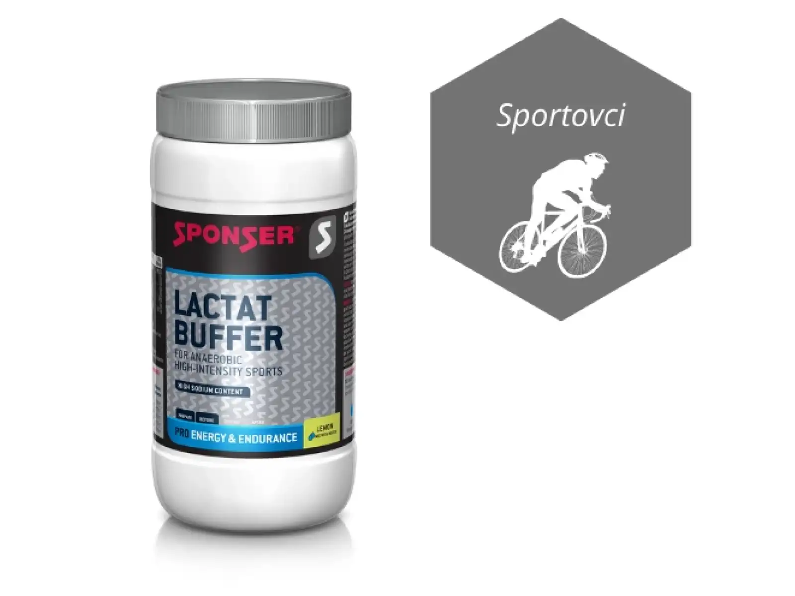 Sponser Lactat Buffer vyrovnání působení laktátu 600 g