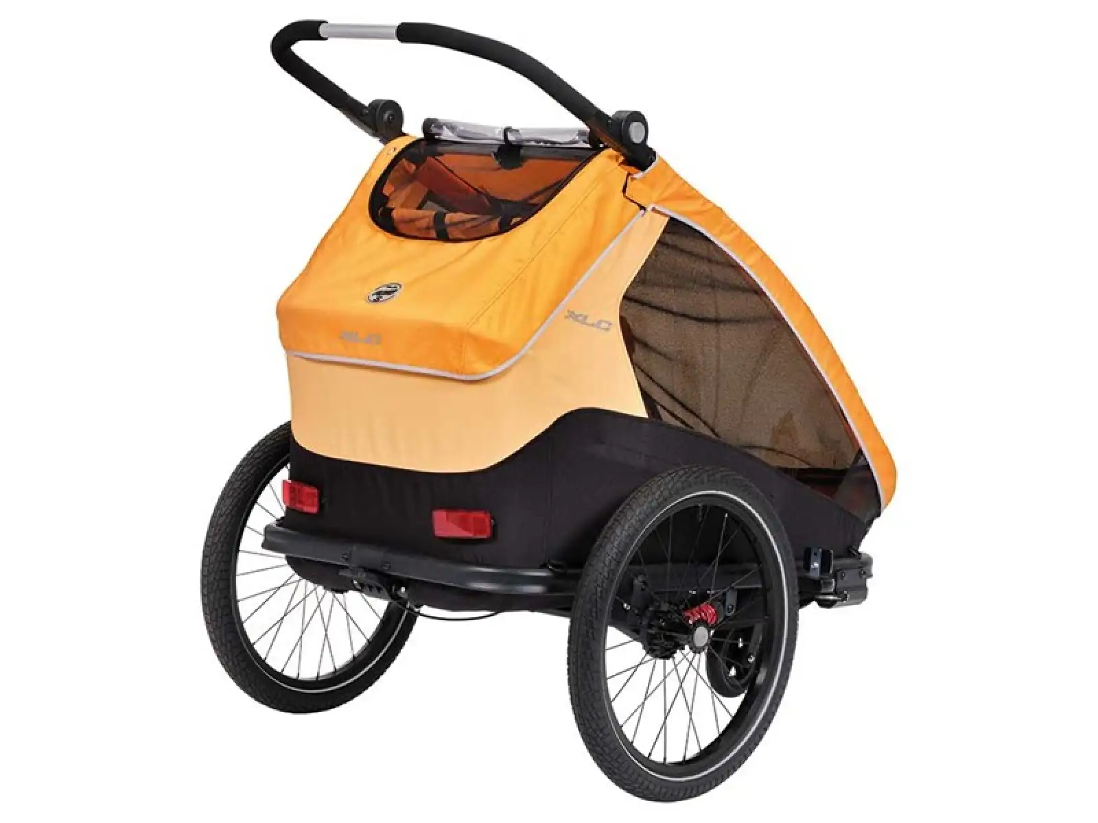 XLC DUOs BS-C10 dvoumístný závěsný vozík 20" Marigold/Anthrazit