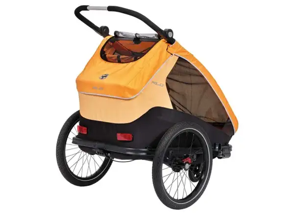 XLC DUOs BS-C10 dvoumístný závěsný vozík 20" Marigold/Anthrazit