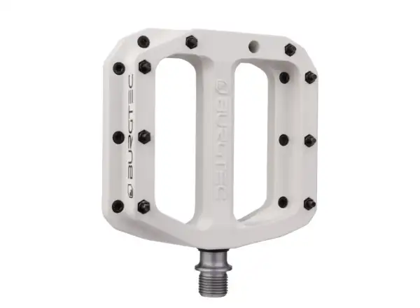 Burgtec MK4 Composite platformové pedály bílá
