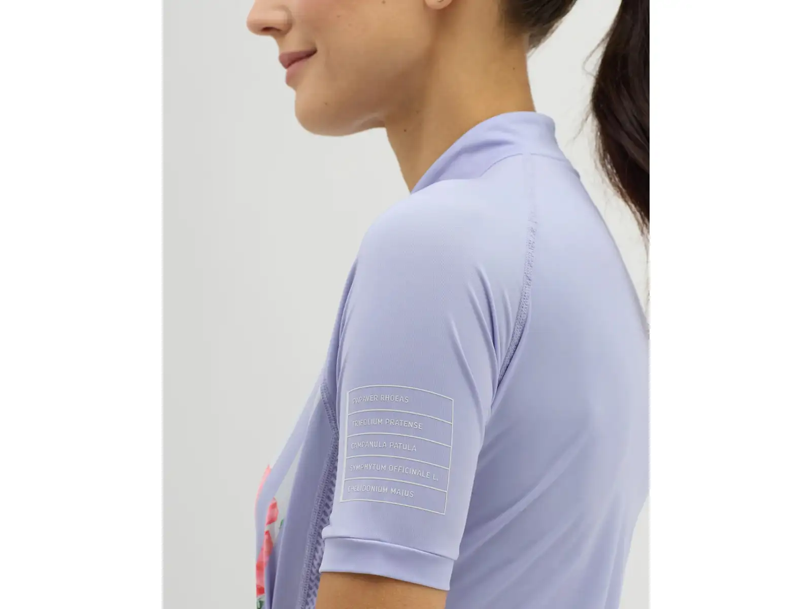Silvini Calnia dámský dres krátký rukáv Lilac/White