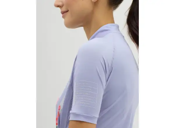 Silvini Calnia dámský dres krátký rukáv Lilac/White
