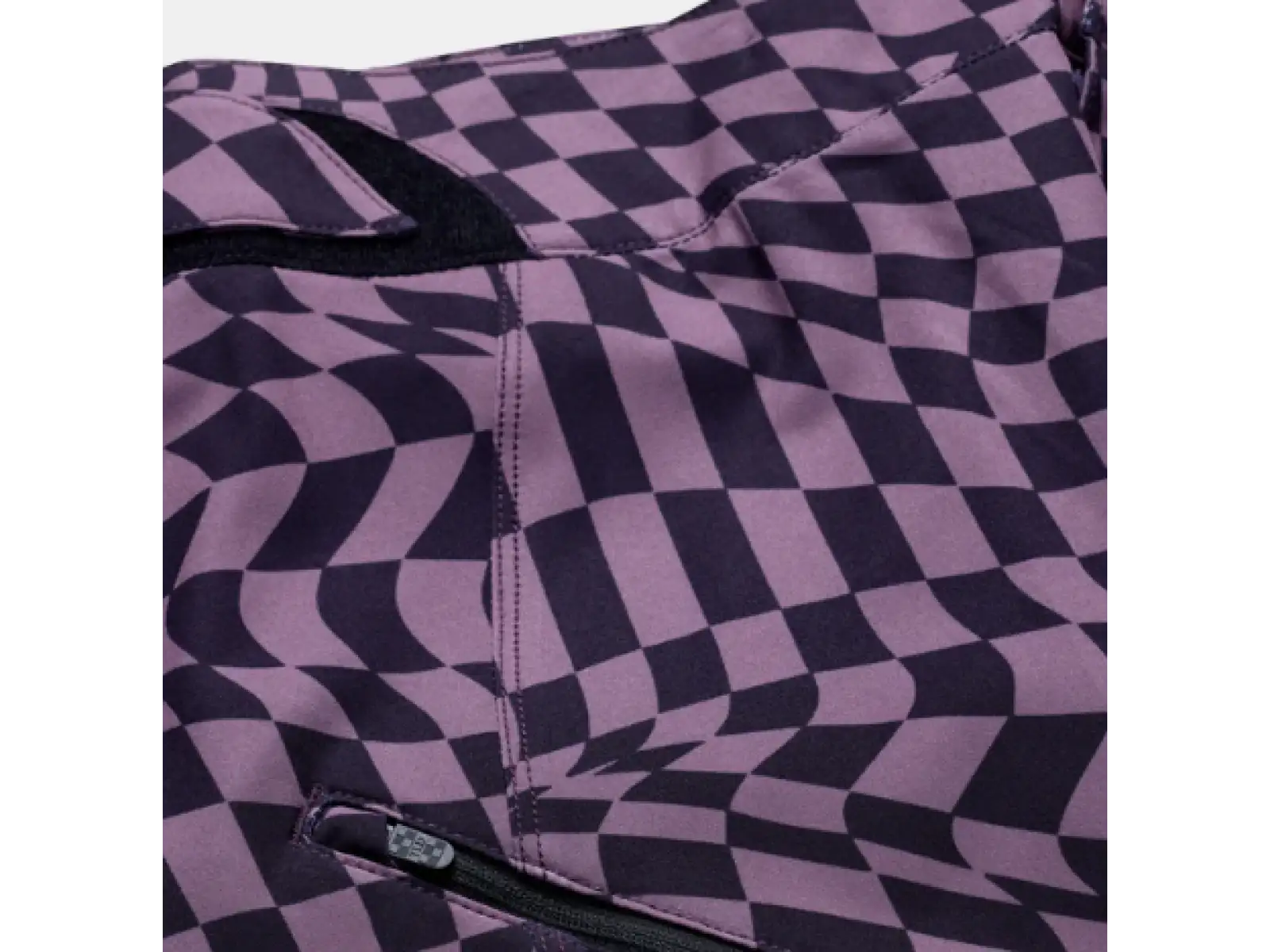 Troy Lee Designs Lilium Twisted Checkers dámské MTB kalhoty Deep Purple