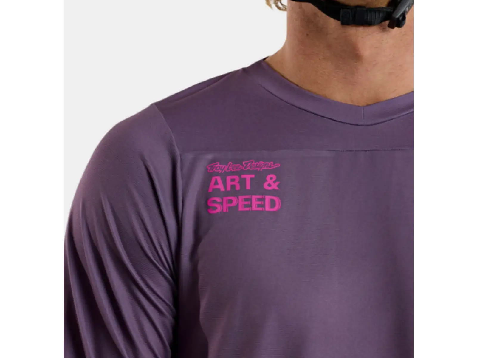 Troy Lee Designs Skyline Radioscape pánský dres dlouhý rukáv Deep Purple