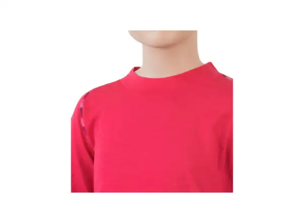 Sensor Merino Air set dětské triko dlouhý rukáv + kalhoty Magenta