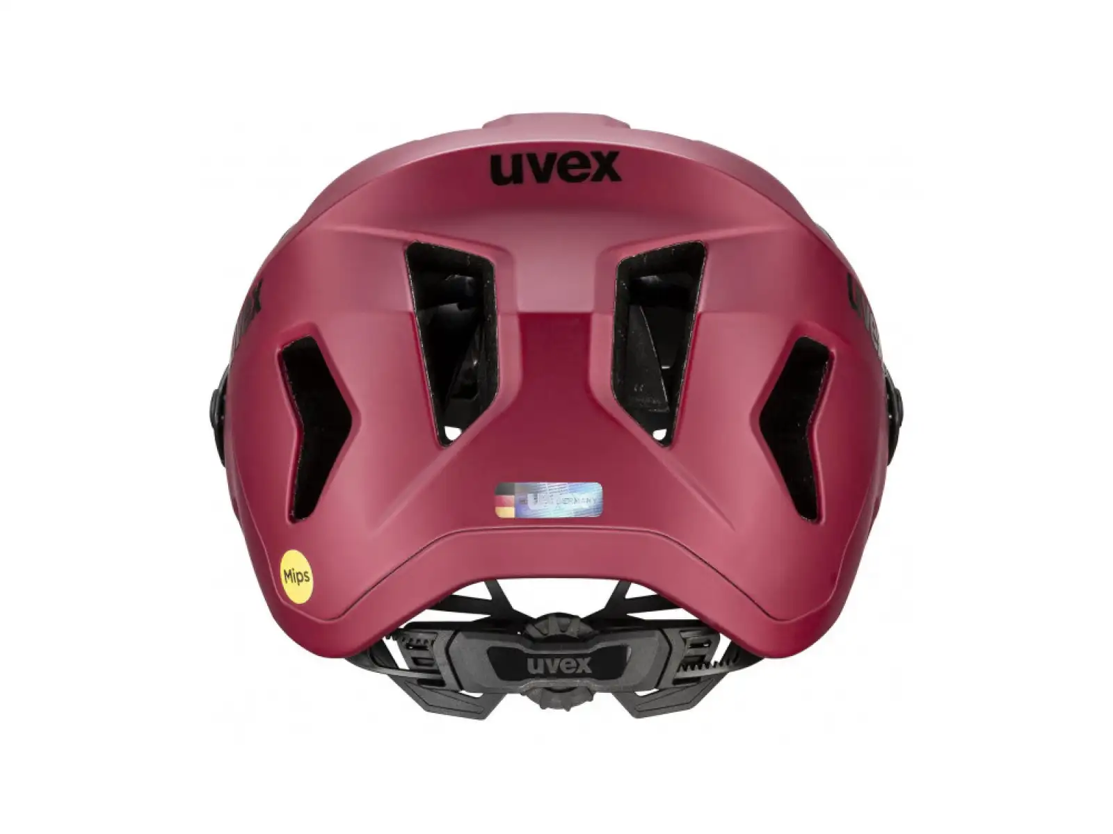 Uvex Renegade MIPS přilba Ruby Red/Black Matt